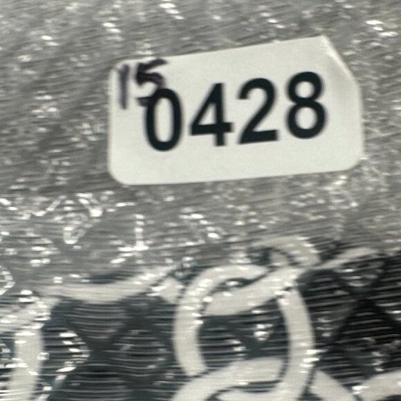 Max Studio Sleeveless A-Line Dress XS Black White V-Neckline Chain Link‎ Pattern - Picture 10 of 10